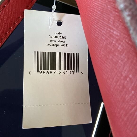 NWT Kate Spade Cove Street Red Dody Crossbody 10” X 9” handbag - Picture 8 of 8